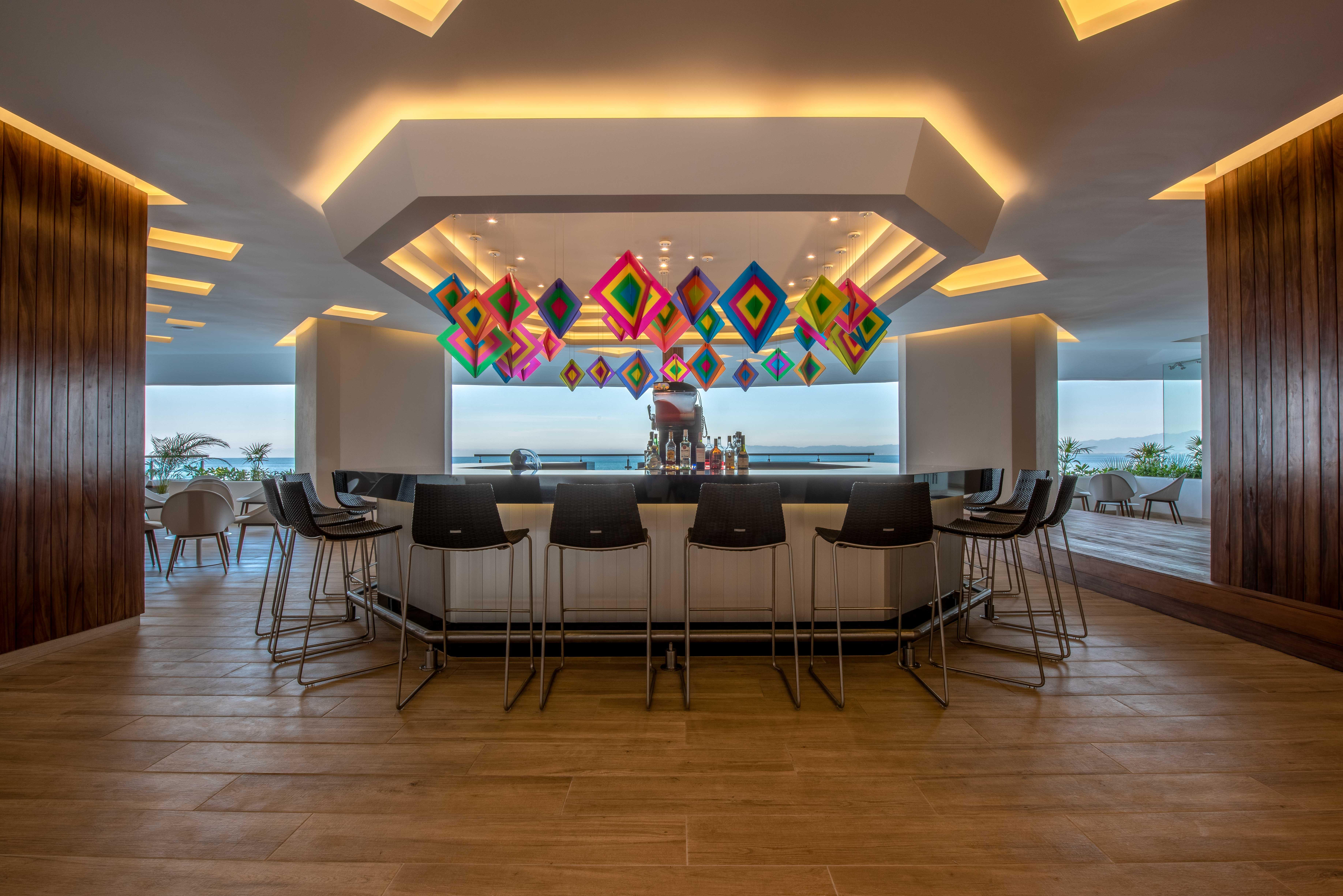Grand Park Royal Puerto Vallarta Exterior photo The bar at the Sky Bar